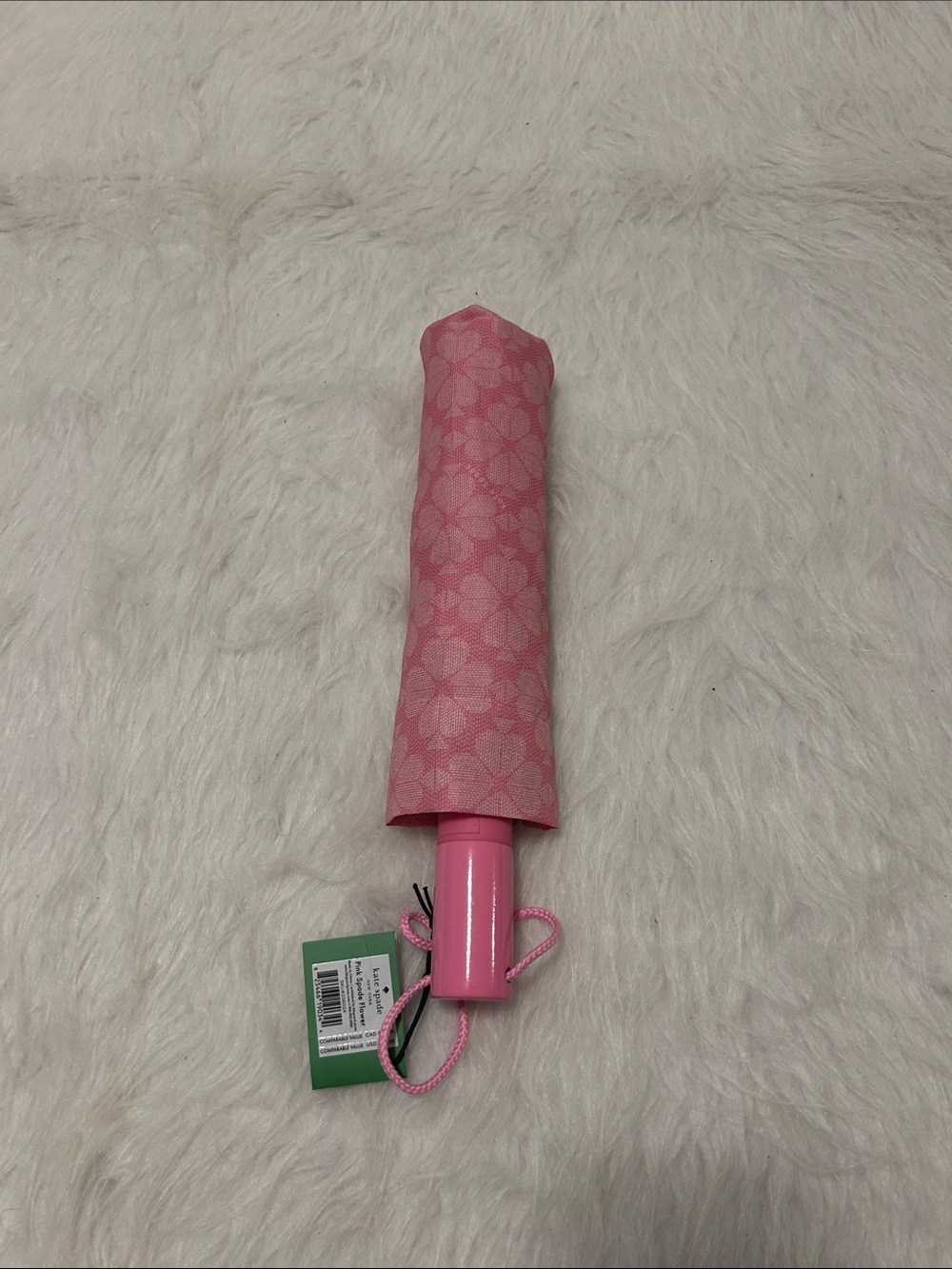 Kate spade Compact Pink Floral Pattern Umbrella